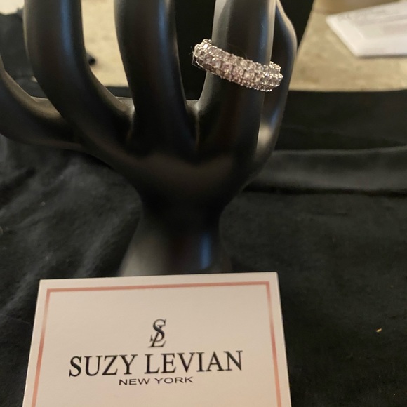 COPY - Suzy Levion 925 sterling eternity ring - Picture 1 of 7